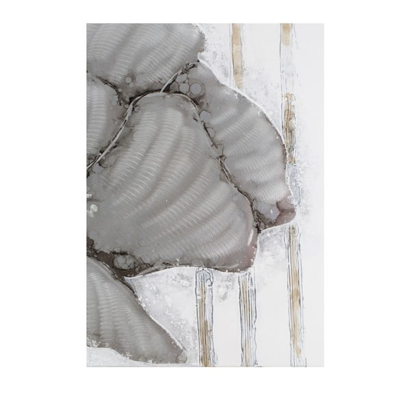 Tablou pictat manual Mauro Ferretti Dipinto Su Tela Flower Of Scotland, 150 x 50 cm-image-4