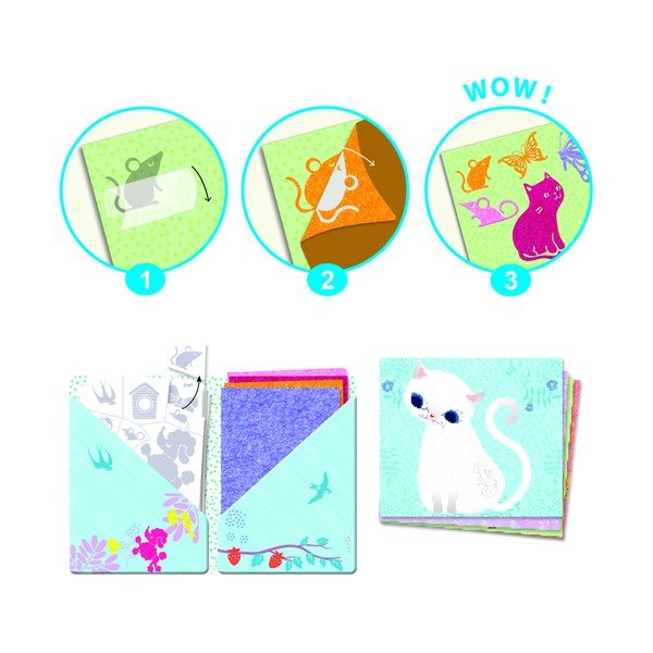 Set artistic Djeco Cat-image-2