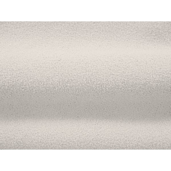 Fotoliu alb cu tapițerie din stofă bouclé Chuck – Micadoni Home-image-4