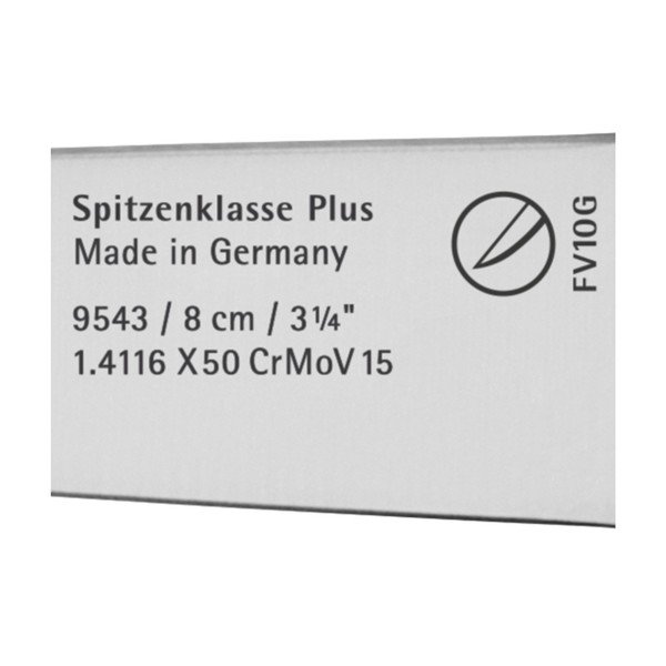 Cuțit pentru verdețuri din oțel inoxidabil WMF Spitzenklasse, lungime 8 cm-image-1