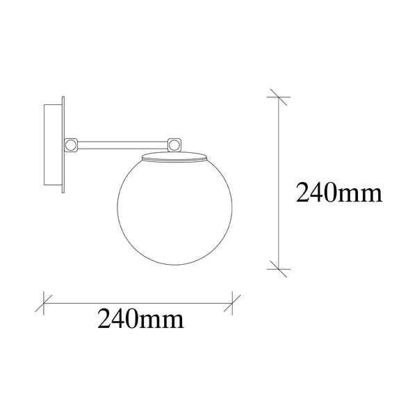 Aplică Opviq lights My Legend, negru - alb-image-3