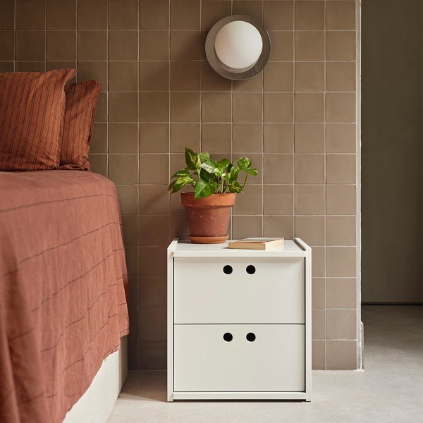 Noptieră crem Wally – Teulat-image-1