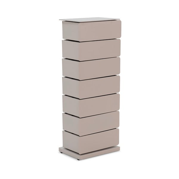 Comodă taupe din metal 37x99x26 cm Joey – Spinder Design-image-2