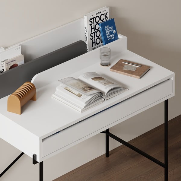 Birou de tip secretaire 60x113 cm Lila – Marckeric-image-4