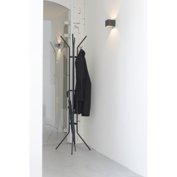 Cuier negru din metal ø 40x170 cm Jessy – Spinder Design-image-1