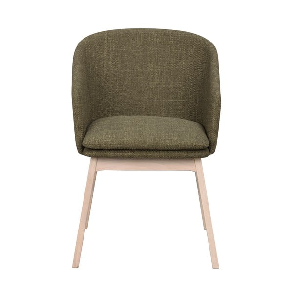 Set de scaune de sufragerie verde 2 buc. tapițat Windham – Rowico-image-2