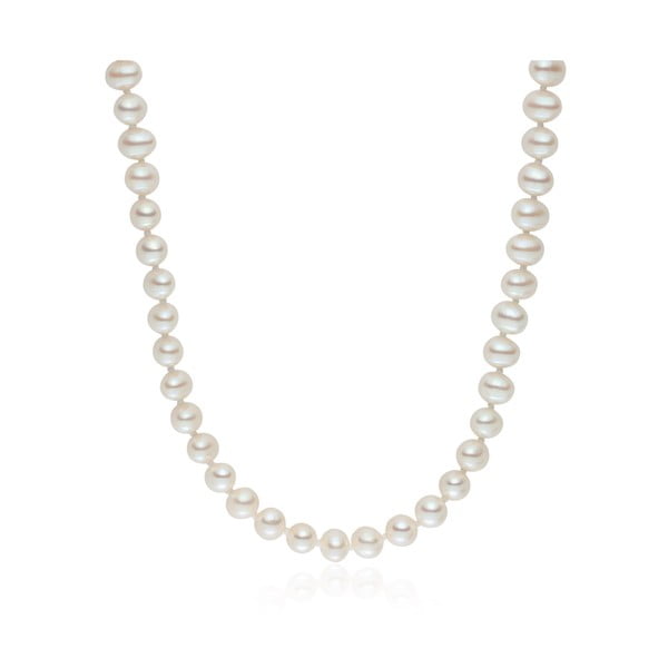 Colier cu perle Nova Pearls Copenhagen Danielle White-image-1