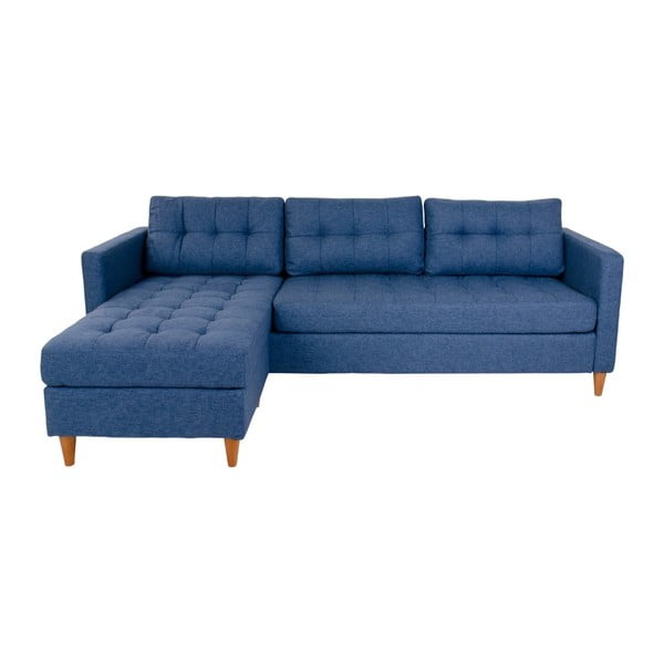 Canapea cu șezlong House Nordic Marino, albastru