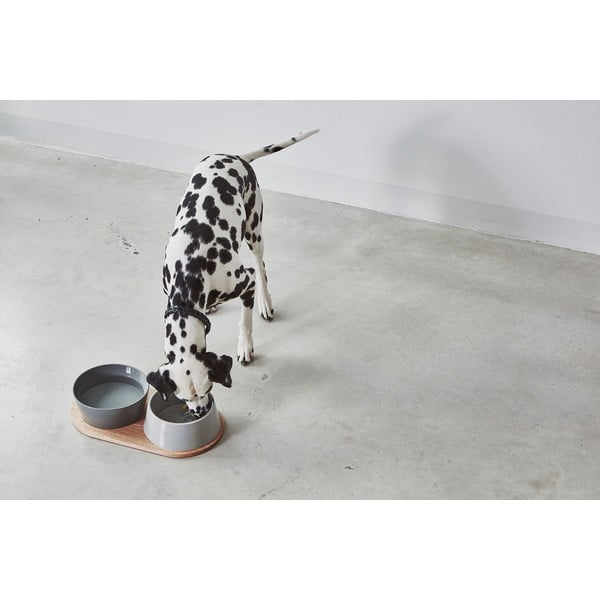 Covoraș pentru bol pentru animale 24x46 cm Doppio Oak Natural M/L – MiaCara-image-4