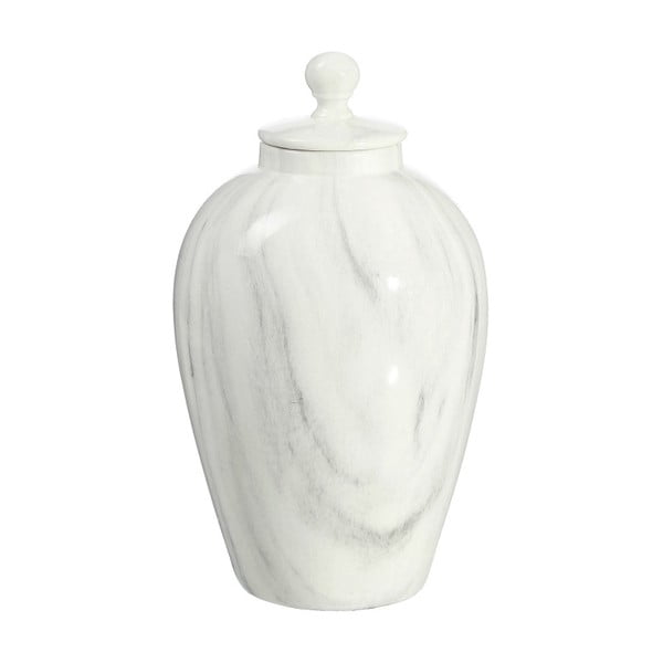 Vază ceramică cu model marmură Ixia Calderon, înălțime 34 cm