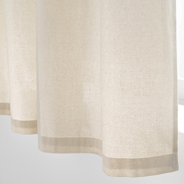 Draperie în culoare naturală 140x180 cm Atlas – douceur d'intérieur-image-2