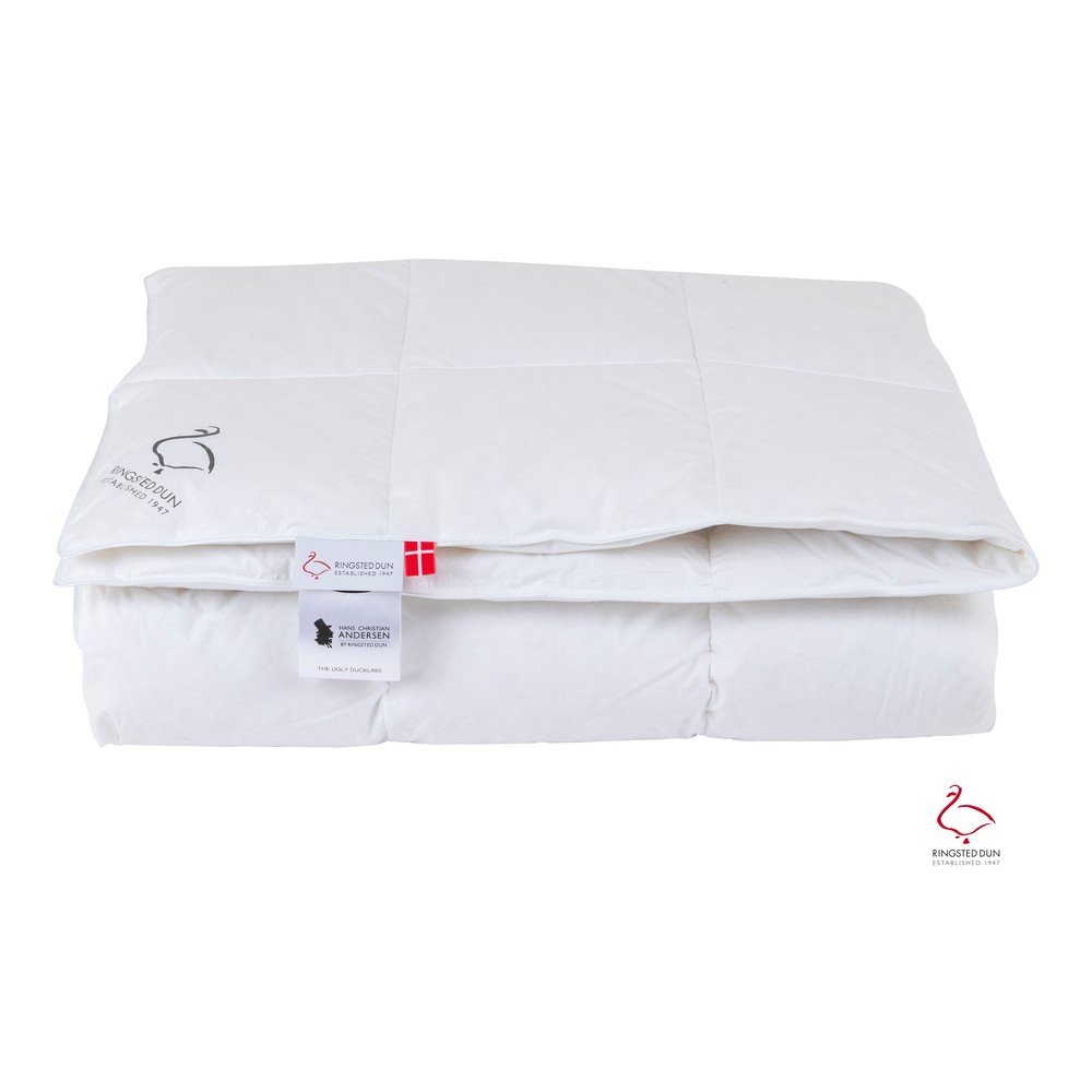 Pilotă cu umplutură de pene 4 anotimpuri 200x140 cm The Ugly Duckling – Ringsted Dun