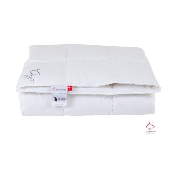 Pilotă cu umplutură de pene 4 anotimpuri 200x140 cm The Ugly Duckling – Ringsted Dun