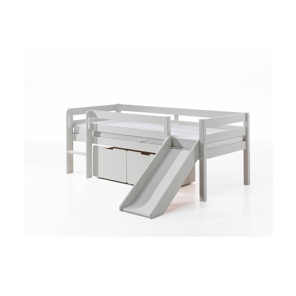 Sertare pentru sub pat de copii  albe 2 buc. Pino – Vipack-image-2