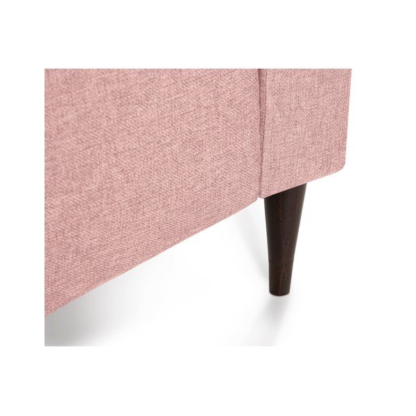 Canapea Mazzini Sofas Ancolie, roz deschis, 150 cm-image-4