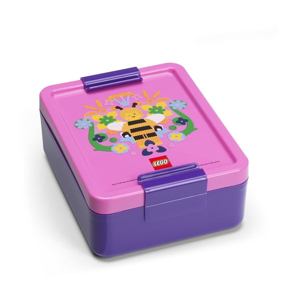 Cutie de gustări pentru copii cu sticlă Bee – LEGO®-image-2