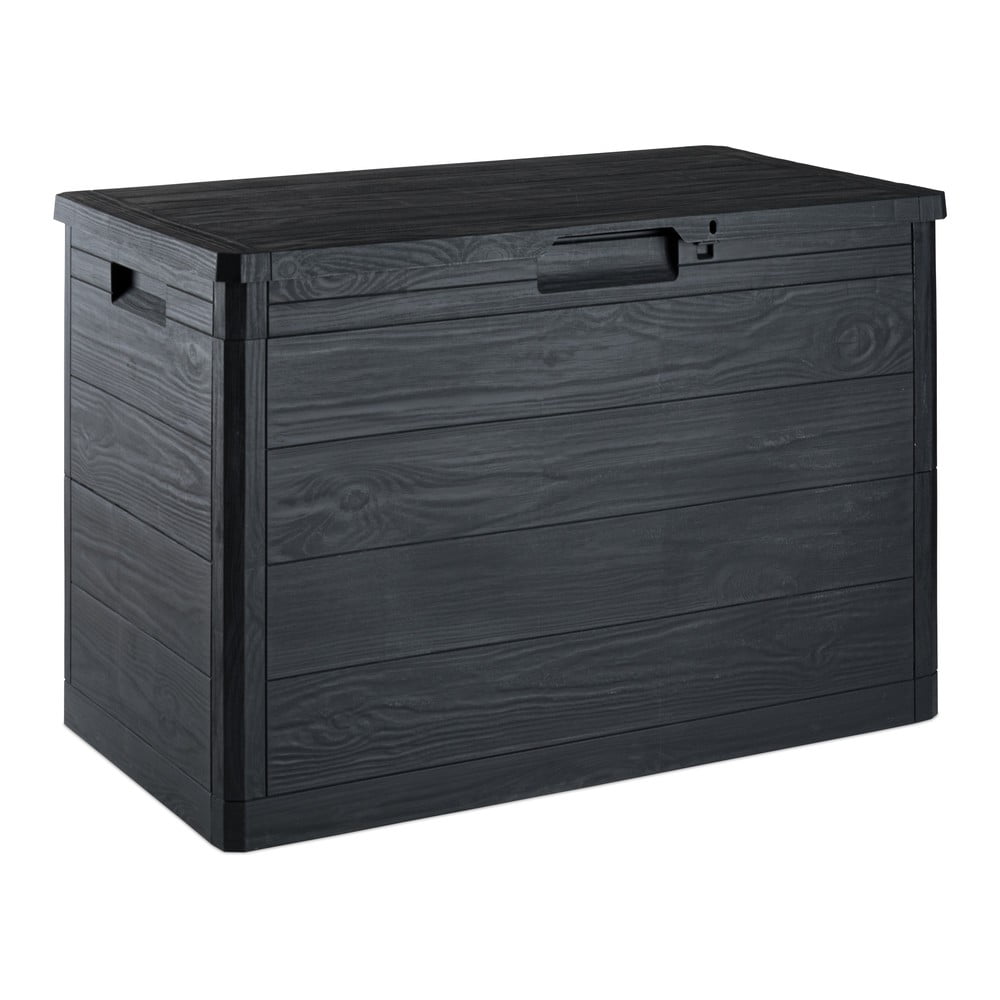Cutie de depozitare pentru grădină gri antracit Woodys – Toomax