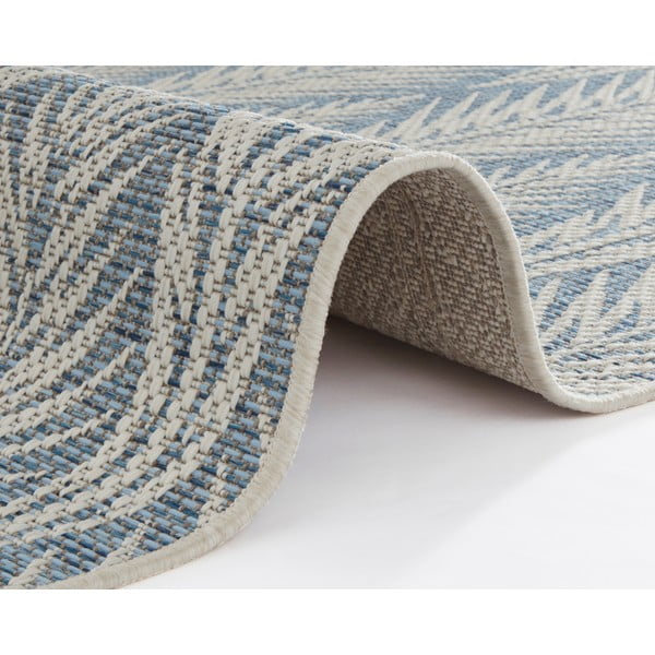 Covor de exterior NORTHRUGS Pella, 140 x 200 cm, gri - albastru-image-3