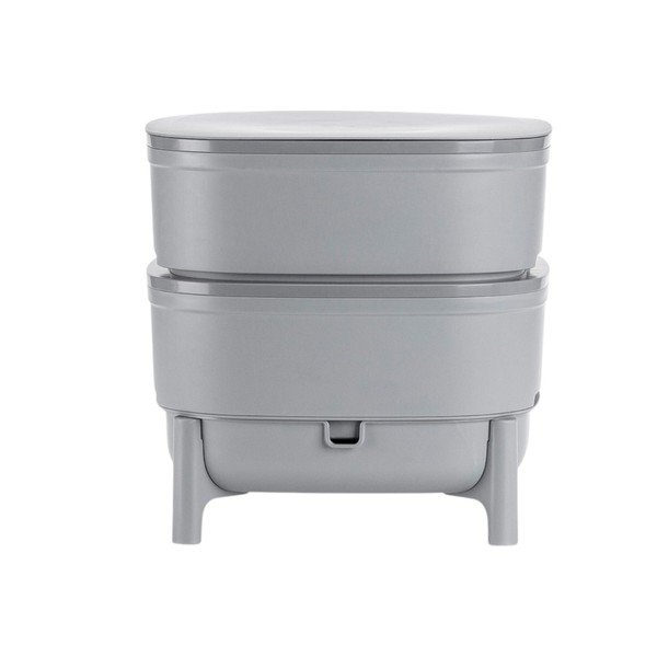 Coș pentru compost gri 30 l Urbalive – Plastia