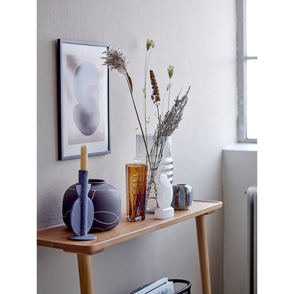 Vază de teracotă Bloomingville Niza, înălțime 16,5 cm, negru-image-1