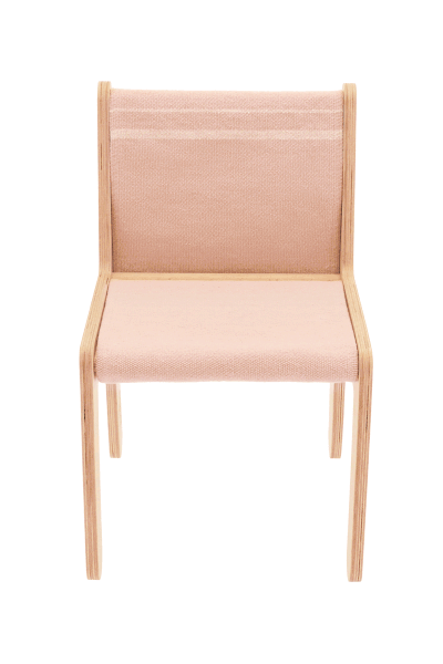 Scaun de copii roz deschis/în culoare naturală Vintage Nude – Lorena Canals-image-3