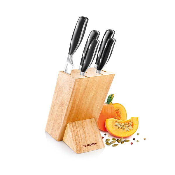 Set de cuțite cu suport 5 buc. GrandChef – Tescoma-image-1