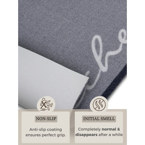 Covor tip traversă Zala Living The Kitchen is Open, 50 x 150 cm, gri-image-4