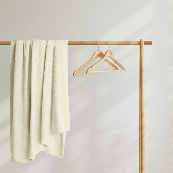 Pătură din microfibră DecoKing Henry, 170 x 210 cm, crem-image-3