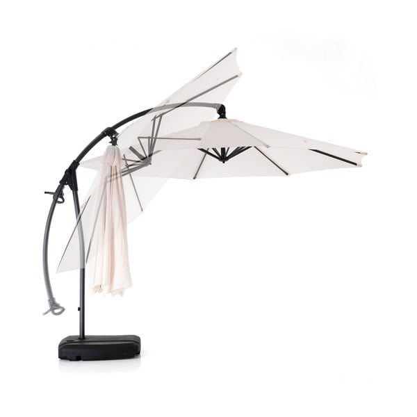 Umbrelă de soare albă ø 300 cm Sirolo – Tomasucci-image-3