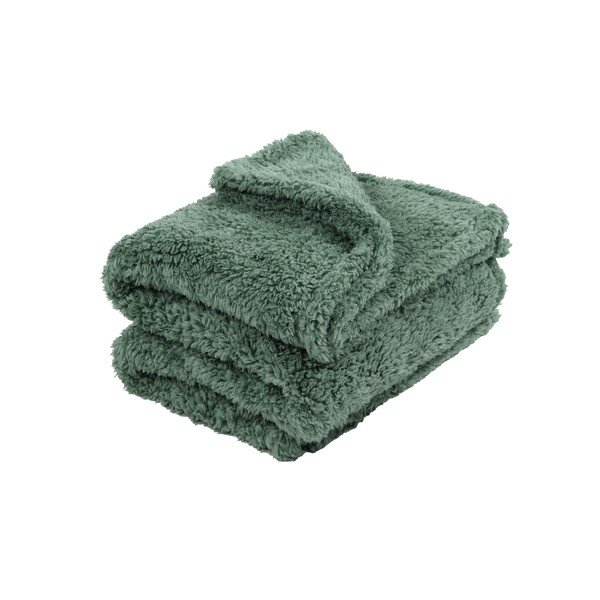 Pătură Tiseco Home Studio Teddy, 130 x 170 cm, verde