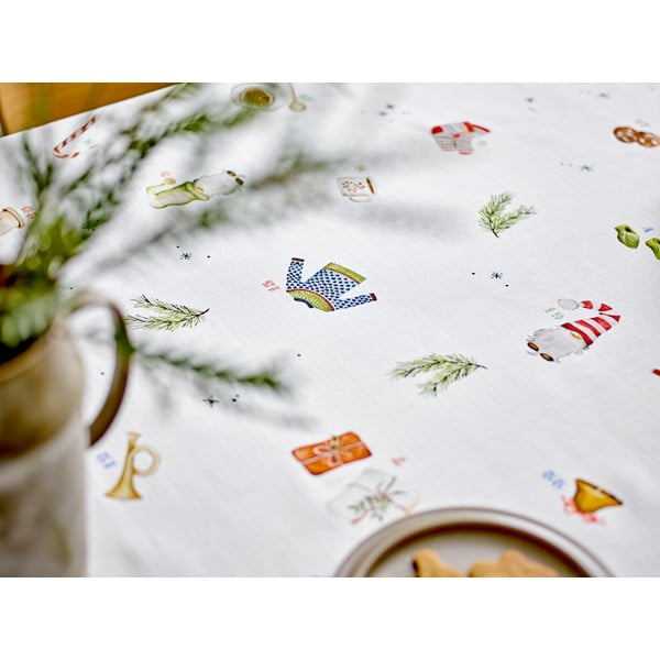 Față de masă din bumbac 140x350 cm  cu model de Crăciun Christmas Days – Södahl-image-2