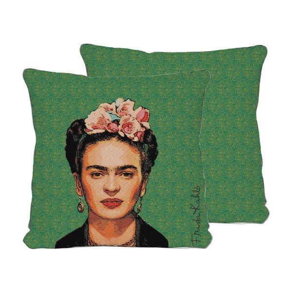 Pernă Madre Selva Frida, 45 x 45 cm, verde-image-2