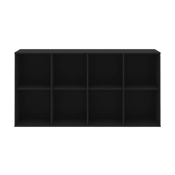 Sistem de rafturi modulare negru 136x69 cm Mistral Kubus - Hammel Furniture