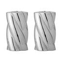 Sfeșnice 2 buc. din gresie Silvia – Bloomingville