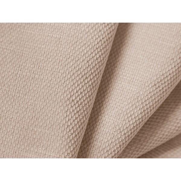 Pat matrimonial bej tapițat cu spațiu de depozitare cu somieră 140x200 cm Colonel – Cosmopolitan Design-image-1