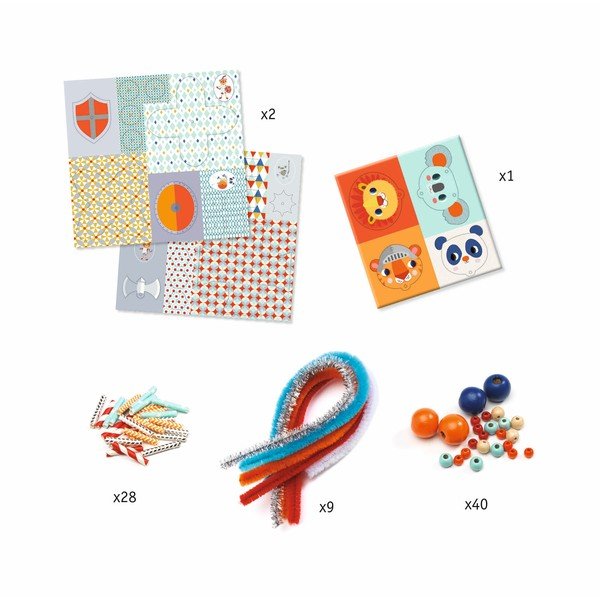 Set artistic Djeco Cavaleri-image-1