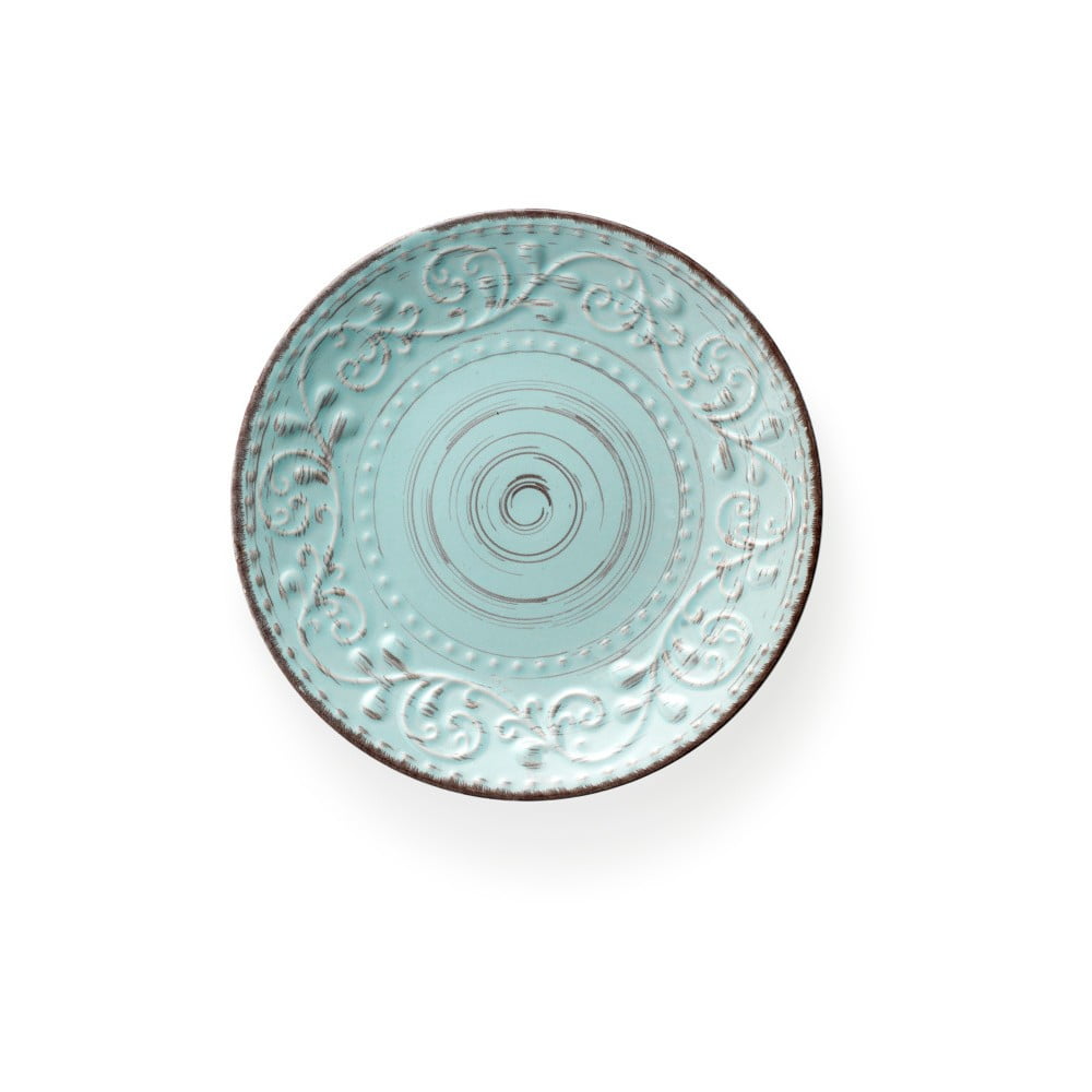 Farfurie din ceramică Brandani Serendipity, ⌀ 21 cm, turcoaz