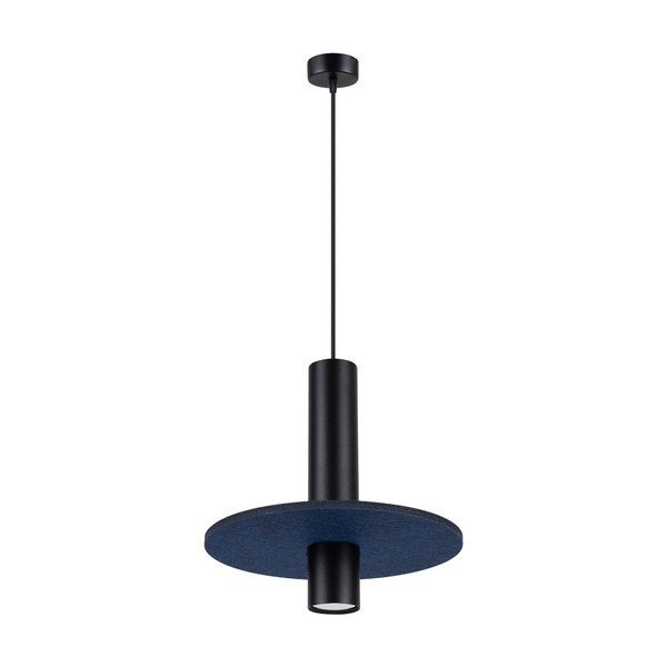 Lustră albastru-închis/bej din metal ø 30 cm Olisa – Sollux