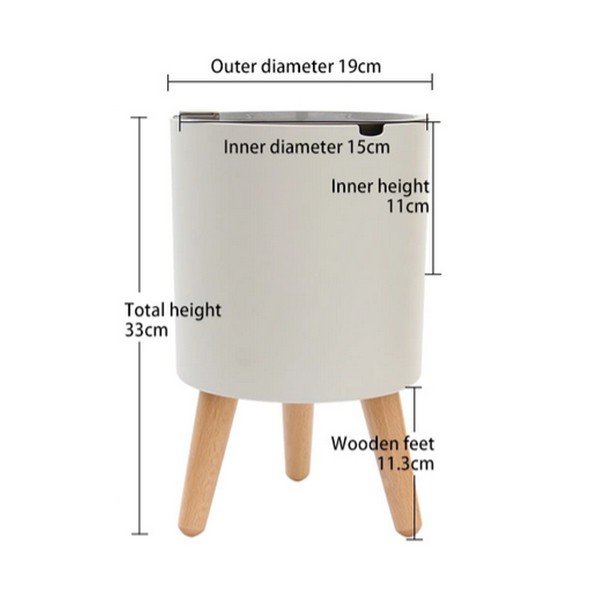 Ghiveci din plastic cu sistem de auto-irigare ø 19 cm Calla - Tomasucci-image-4