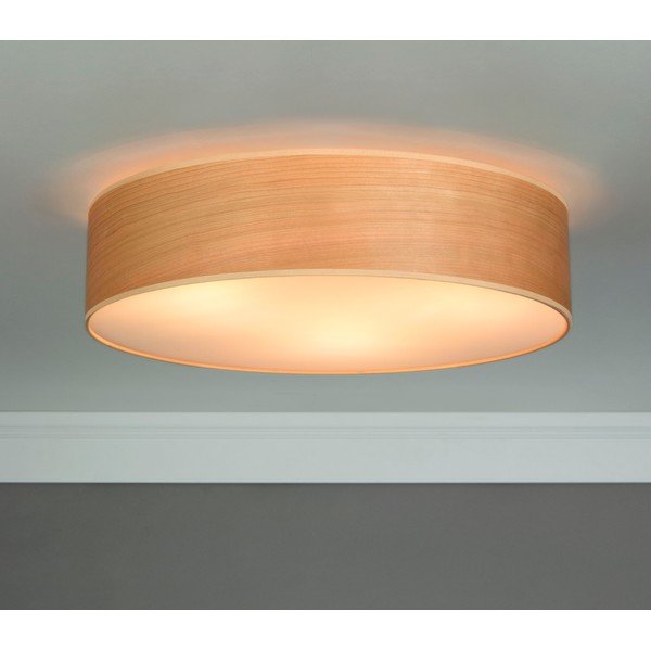 Plafonieră din furnir de cireș natural Sotto Luce TSURI L, ⌀ 40 cm-image-4