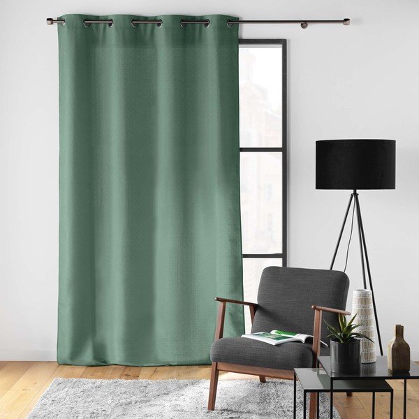 Draperie verde 140x280 cm Soline – douceur d'intérieur-image-3