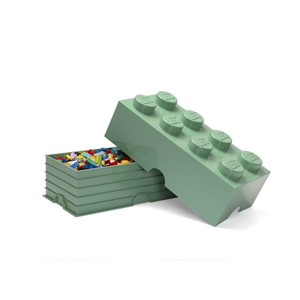 Cutie depozitare LEGO®, verde-image-2