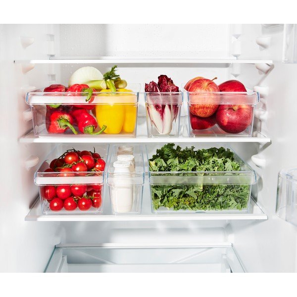 Organizatoare de frigider din plastic 3 buc. Fridge – Rotho-image-1