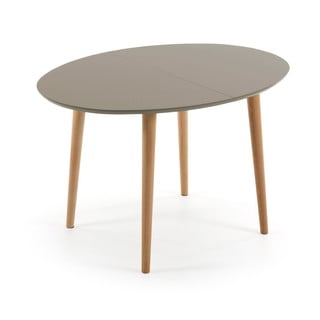 Masă de dining extensibilă Kave Home Oakland, 120 x 90 cm