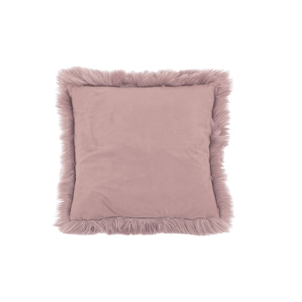 Pernă Tiseco Home Studio Sheepskin, 45 x 45 cm, roz-image-2