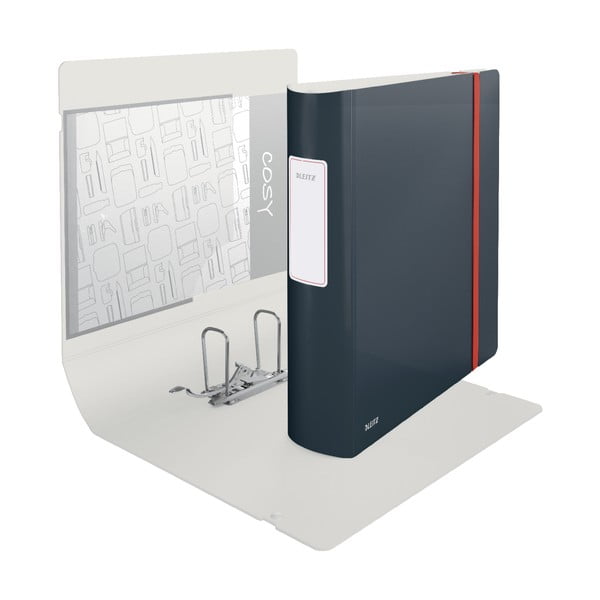 Biblioraft Leitz Cosy, A4, gri-image-2
