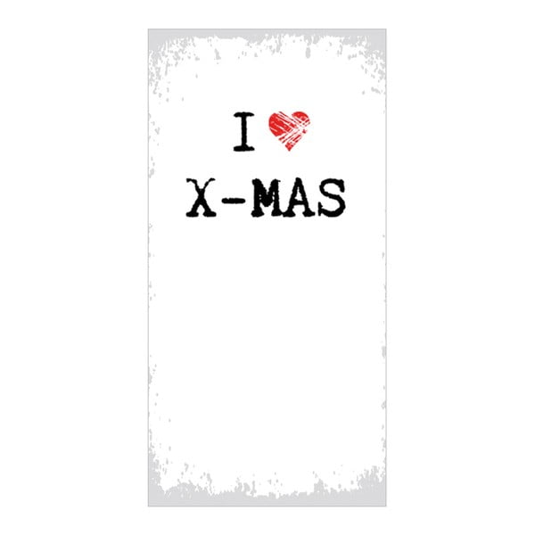 Set 10 șervețele din hârtie cu motive de Crăciun PPD I Love Xmas Bistro