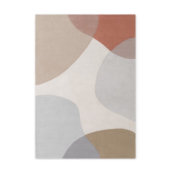 Covor bej țesut manual din lână 160x230 cm Hackney Clarissa – Ted Baker