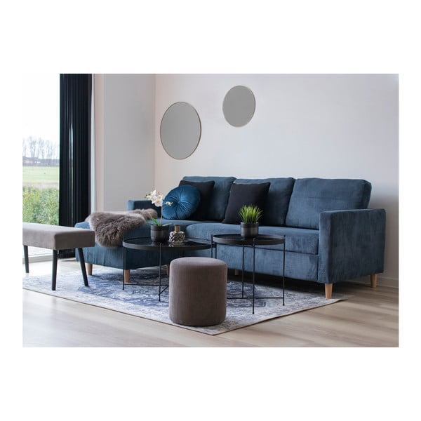 Covor albastru 230x160 cm Havana - House Nordic-image-3