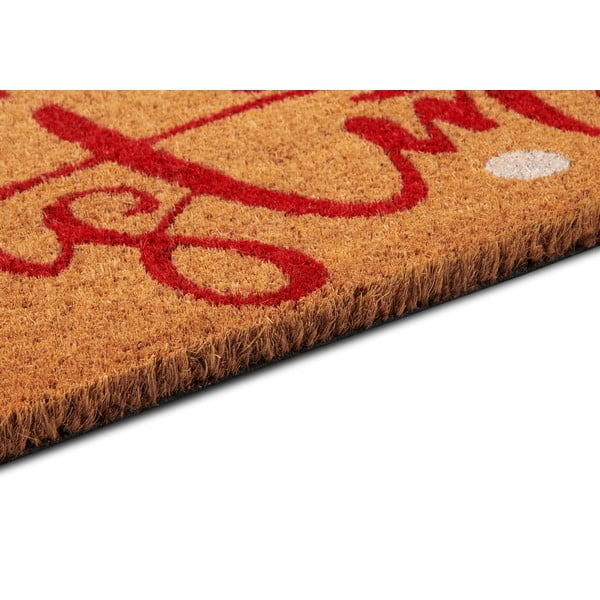 Covoraș de intrare din fibre de nucă de cocos 40x70 cm  cu model de Crăciun Merry Christmas – Hanse Home-image-3
